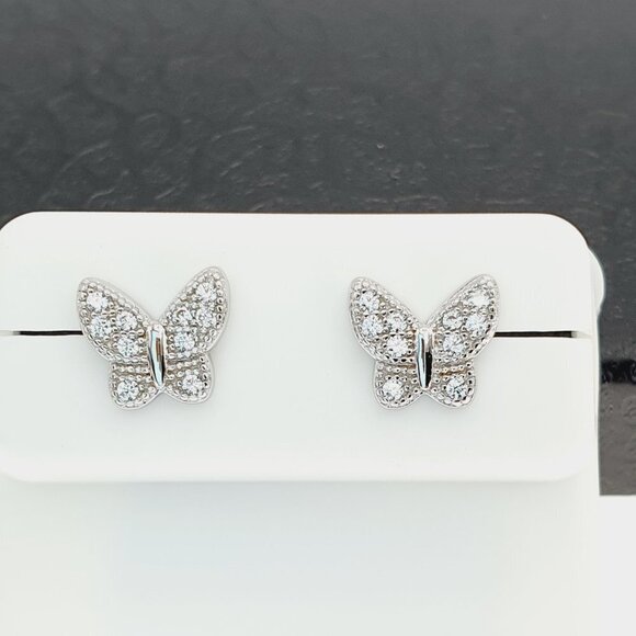 "925 sterling silver luxury CZ earrings for women/girls, Best for gift,RJUS2208 - Picture 7 of 11